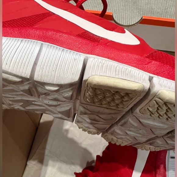 NIKE FREE TRAINER red/wht - Picture 4 of 6